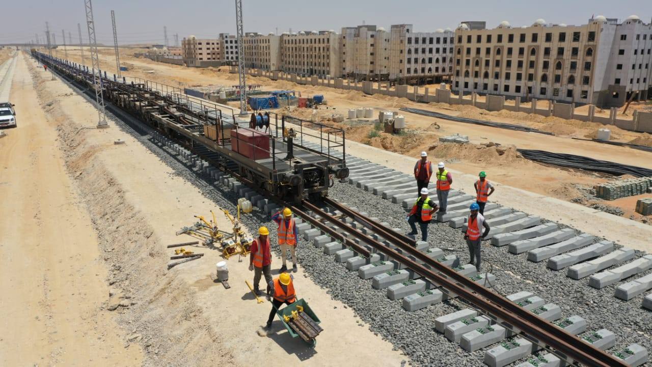 شبكة القطار الكهربائي السريع السخنة/ العلمين /مطروح