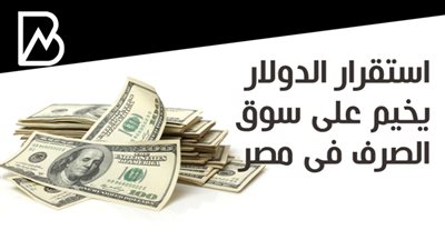 استقرار الدولار يخيم على سوق الصرف فى مصر 