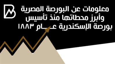 معلومات عن البورصة المصرية وأبرز محطاتها منذ تأسيس بورصة الإسكندرية عام 1883