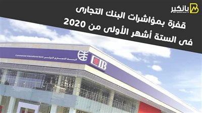 قفزة بمؤشرات البنك التجاري الدولي CIB فى الستة أشهر الأولى من 2020 | فيديو 