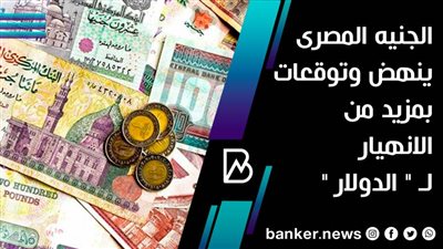 الجنيه المصرى ينهض وتوقعات بمزيد من الانهيار لـ 