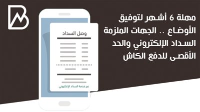 مهلة 6 أشهر لتوفيق الأوضاع.. الجهات الملزمة بالسداد الإلكتروني والحد الأقصى للدفع الكاش