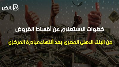 فيديو |خطوات الاستعلام عن أقساط القروض من البنك الاهلى المصرى بعد أنتهاء مبادرة المركزى