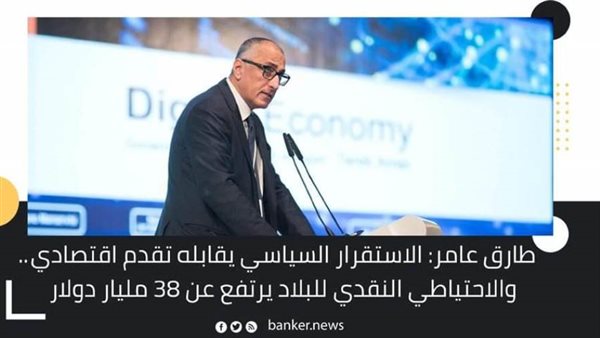 طارق عامر محافظ البنك