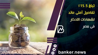 تبلغ 15.5%.. تفاصيل أعلى عائد لشهادات الادخار فى مصر