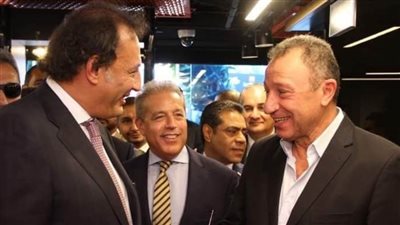 صور | بحضور الخطيب.. بنك القاهرة يفتتح فرعة بالنادى الأهلى الشيخ زايد