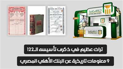 فيديو | تراث عظيم في ذكرى تأسيسه الـ122.. 9 معلومات تاريخية عن البنك الأهلي المصري