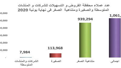  البنك المركزي: 201.7 مليار جنيه زيادة في تمويلات المشروعات الصغيرة والمتوسطة ومتناهية الصغر منذ 2015