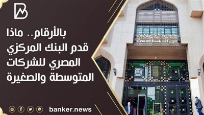 بالأرقام.. ماذا قدم البنك المركزي المصري للشركات المتوسطة والصغيرة 