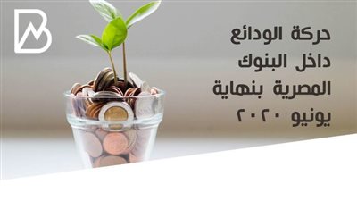 انفوجراف | حركة الودائع داخل البنوك المصرية حتى نهاية يونيو 2020