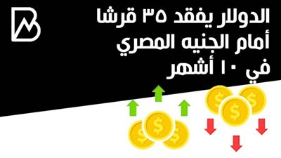 سعر الدولار اليوم في مصر تحديث يومي يفقد 35 قرشا في 10أشهر