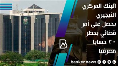 البنك المركزي النيجيري يحصل على أمر قضائي بحظر 20 حسابا مصرفيا