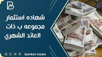 شهاده استثمار مجموعه ب ذات العائد الشهري.. اعرف التفاصيل