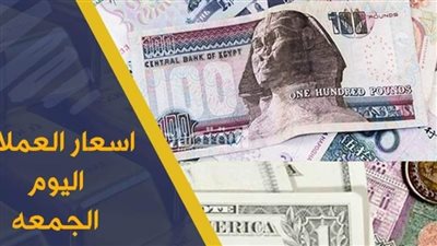 اسعار العملات أمام الجنيه المصرى اليوم الجمعه 6 - 11 - 2020 