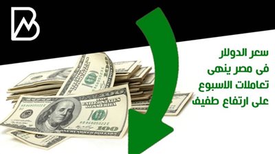 سعر الدولار فى مصر ينهى تعاملات الاسبوع على ارتفاع طفيف ( تفاصيل )