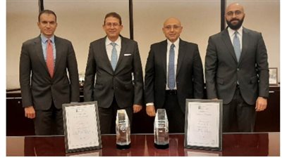  بنك عوده يحصل على جائزتى أفضل بنك لادارة النقد وأفضل منتج جديد في إدارة النقد بمصر 