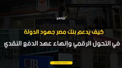 فيديو.. كيف يدعم بنك مصر جهود الدولة في التحول الرقمي وإنهاء عهد الدفع النقدي