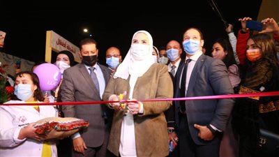 صور| بمشاركه بنك الإسكندرية..وزيرة التضامن الاجتماعى تفتتح الدورة الـ 61 لمعرض 