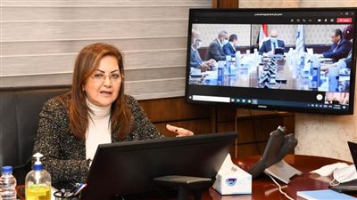 وزيرة التخطيط تبحث مع 5 وزراء مقترح الخطة الاستثمارية للعام المالي القادم 2021-2022