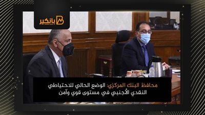 محافظ البنك المركزي: الوضع الحالي للاحتياطي النقدي الأجنبي في مستوى قوي وآمن