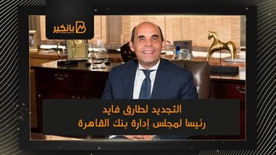 التجديد لطارق فايد رئيسا لمجلس إدارة بنك القاهرة