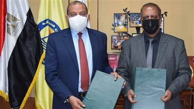 بروتوكول تعاون بين البنك الأهلي المصري وجامعة بني سويف لخدمات التحصيل الإلكتروني