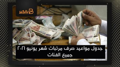 فيديو | جدول مواعيد صرف مرتبات شهر يونيو 2021 و مايو جميع الفئات