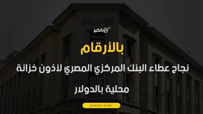 فيديو | بالأرقام.. نجاح عطاء البنك المركزي المصري لأذون خزانة محلية بالدولار