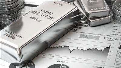 ارتفاع سعر الفضة اليوم الخميس 24 يونيو 2021