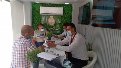 صور | حملة بنك مصر الترويجية تصل الخصوص وتحقق نجاحات كبيرة