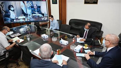 معيط والجزار يناقشان الموضوعات المشتركة بين القابضة للمياه وشركاتها التابعة ووزارة المالية