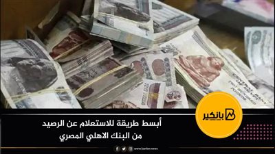  أبسط طريقة للاستعلام عن الرصيد من البنك الاهلي المصري
