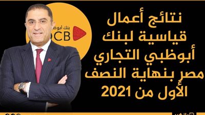 نتائج أعمال قياسية لبنك أبوظبي التجاري مصر بنهاية النصف الأول من 2021