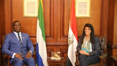 المشاط تبحث العلاقات الاقتصادية المشتركة مع وزير الخارجية والتعاون الدولي السيراليوني