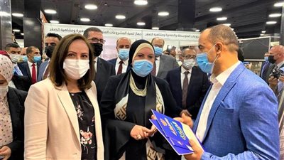 وزيرة التجارة ونظيرتها الأردنية تفتتحان الدورة الـ14 لمعرض المنتجات المصرية بعمان