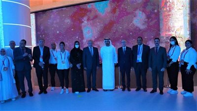 وزير الخارجية الإماراتي يشيد بتميز الجناح المصري باكسبو 2020 دبي