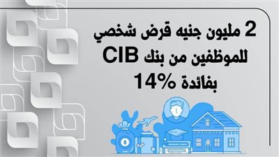 فرصة للموظفين.. قرض شخصي من بنك CIB البنك التجاري الدولي ٢٠٢١ بفائدة مفاجأة