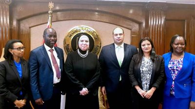 وزيرة الصناعة تبحث مع وفد الكوميسا تعزيز التعاون في مجال حماية المنافسة ومنع الممارسات الاحتكارية