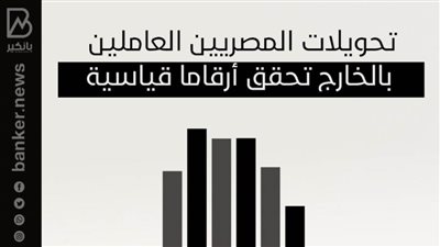 تحويلات المصريين العاملين بالخارج تحقق أرقاما قياسية | انفوجرافيك