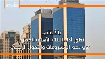 بالأرقام.. تطور أداء البنك الأهلي المصري في دعم المشروعات والتحول الرقمي 