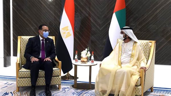 مدبولي وبن راشد