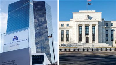 توقعات باتخاذ مسئولي الاحتياطي الفيدرالي والمركزي الأوروبي اتجاهات سياسية مختلفة في 2022
