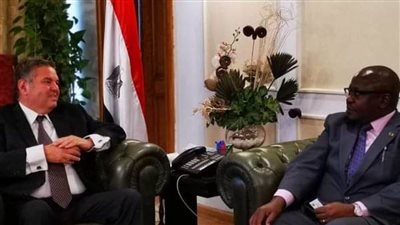 وزير قطاع الأعمال العام يبحث مع سفير زامبيا بالقاهرة فرص التعاون المشترك