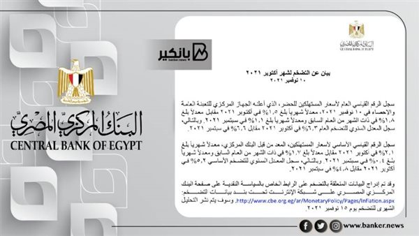 البنك المركزي يكشف