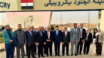 مدينة الجلود بالروبيكي تستقبل وفد ليبي لتعزيز التعاون المشترك فى مجال صناعة ودباغة الجلود