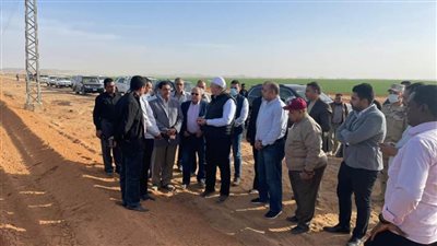 وزير الزراعة يتفقد مشروعات تنمية توشكي ومحطات البحوث وزراعات القمح والنخيل والمانجو