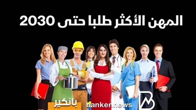 المهن الاكثر طلبا حتى 2030|انفوجرافيك