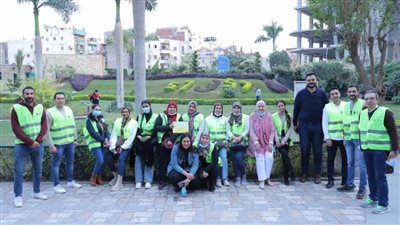 فريق عمل بنك مصر يحتفل بالعام الجديد مع محاربي57357 الأبطال|صور