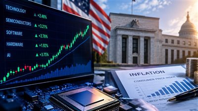 أسهم التكنولوجيا تقود وول ستريت لأقوى جلسة منذ أغسطس.. وميتا تقفز 11%