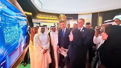وزير الطاقة السعودي يتفقد جناح مصر في مؤتمر البترول العالمي بالرياض.. 12 شركة تستعرض فرص الاستثمار